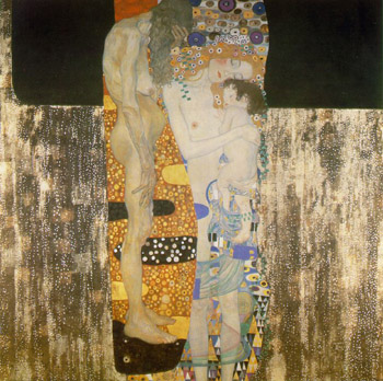 The Three Ages Of Woman By Klimt Also Known As Mother And Child